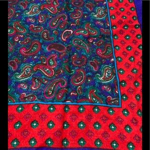Multicolored Paisley Scarf